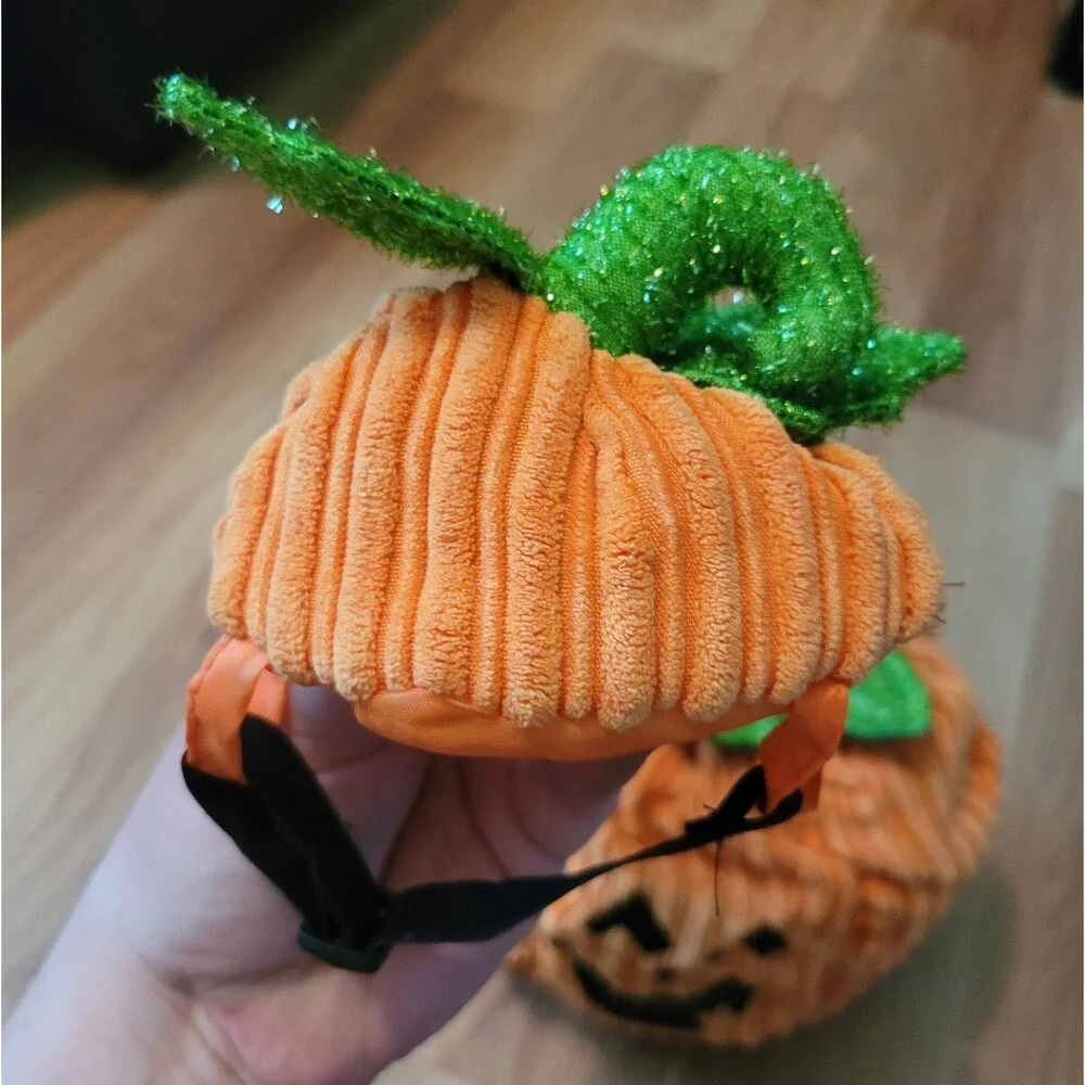 Petco XS Halloween Pumpkin Jack-O-Lantern Dog Costume Clothing NWOT